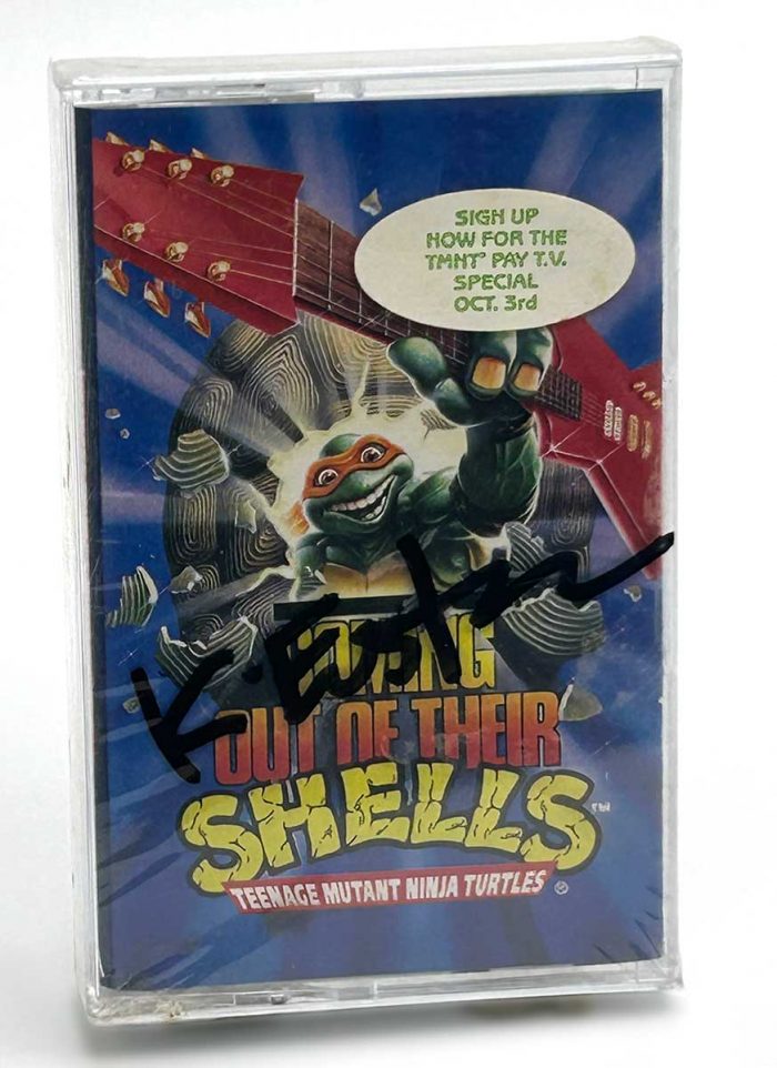 Coming Out Of Their Shells 1990 Cassette Tape Factory Sealed and Signed with COA