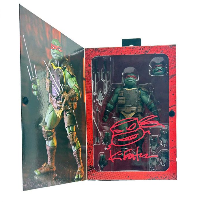 TMNT Ultimate Last Ronin Ultimate RAPHAEL with Stunning Remarque and COA