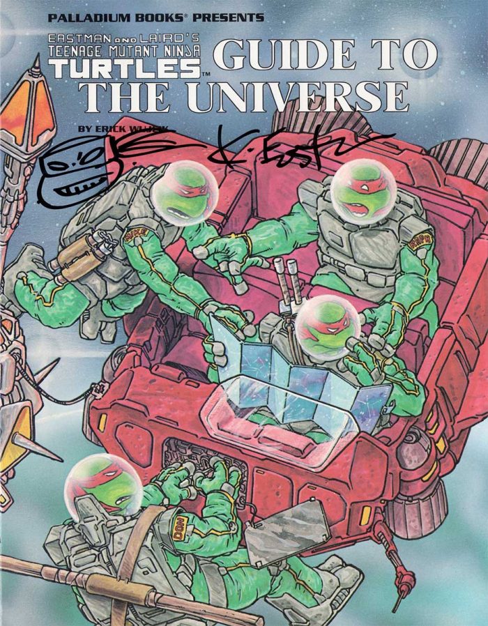 SIGNED – Palladium Books RPG  – Guide To The Universe