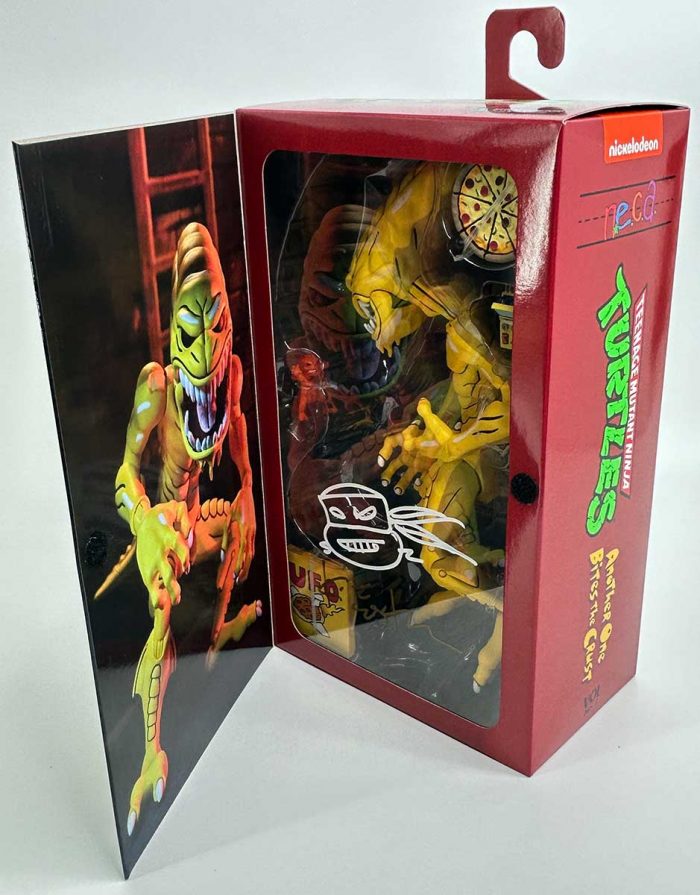 NECA TMNT Pizza Monster – 2021 Signed with Remarque Head Sketch