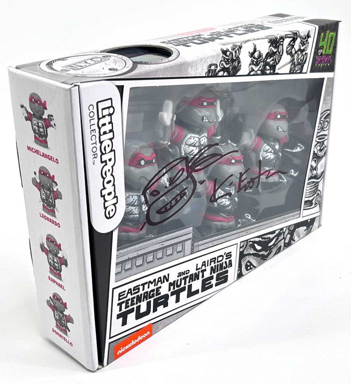 Little People Collector TMNT: Origins Special Edition Figure Set – Signed with Headsketch