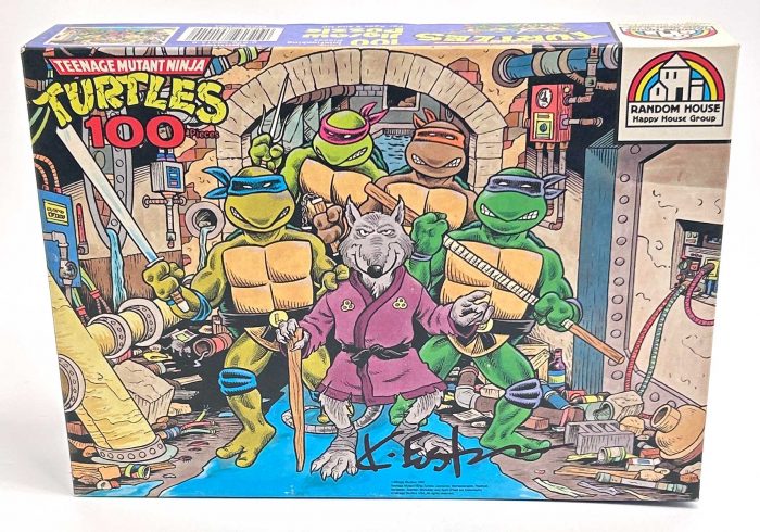 1987 Random House Splinter and the Boys, Factory Sealed Jigsaw Signed by Kevin with COA