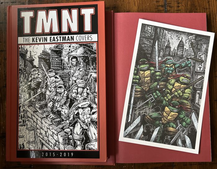 TMNT The Kevin Eastman Covers 2015-2019 With BONUS Signed Art Plate – B/W Limited