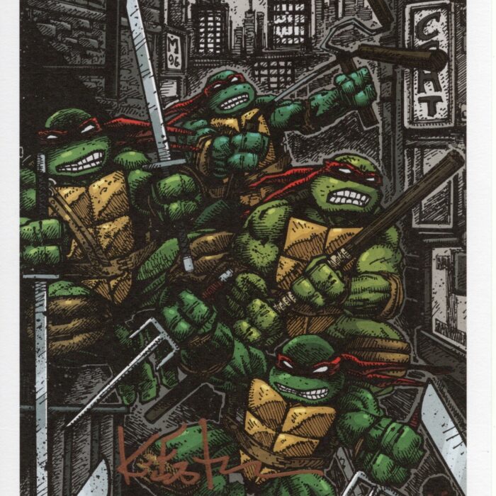 TMNT The Kevin Eastman Covers 2015-2019 With BONUS Signed Art Plate
