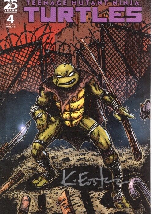 TMNT 2024 Book 4 Eastman Cover STUNNING Original Art