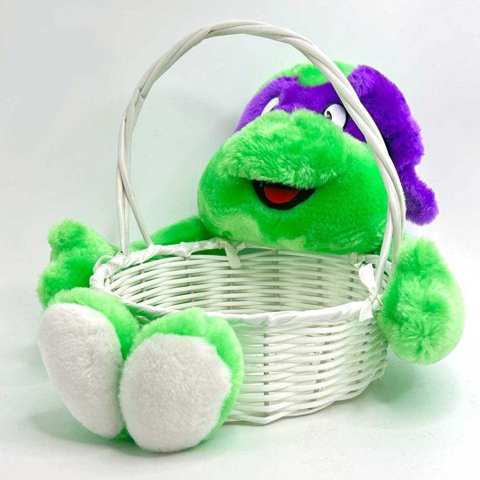 1990 Teenage Mutant Ninja Turtle Gift Basket with Plushie Donny