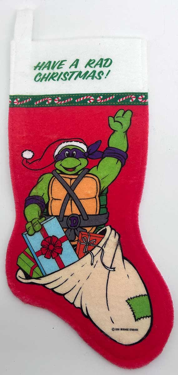 TMNT 15″ Red Stocking – Donatello