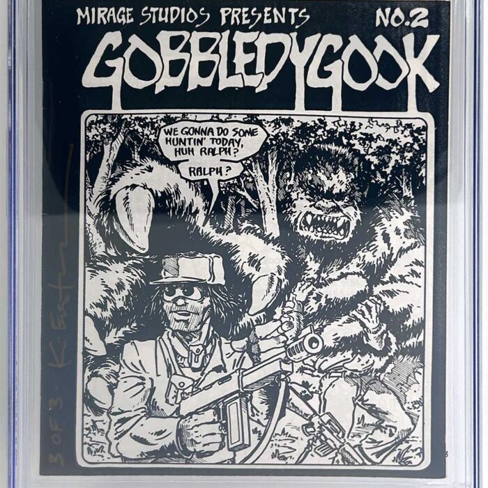 GOBBLEDYGOOK No. 2 8.5 CGC Yellow Signature Series – Signed and Authenticated by Kevin and from his PERSONAL COLLECTION – A TRUE GRAIL