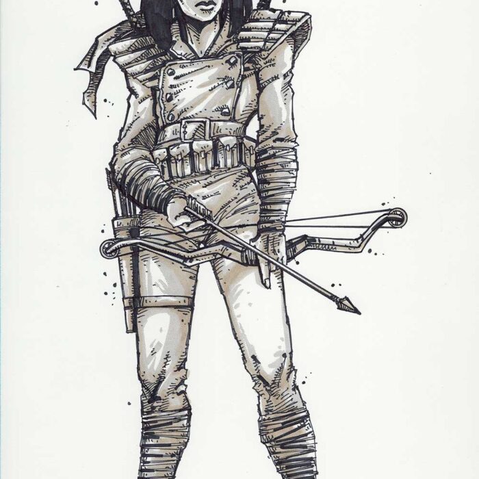 NECA Karai – Original Art for Mirage Studios Inspired Collectibles Line