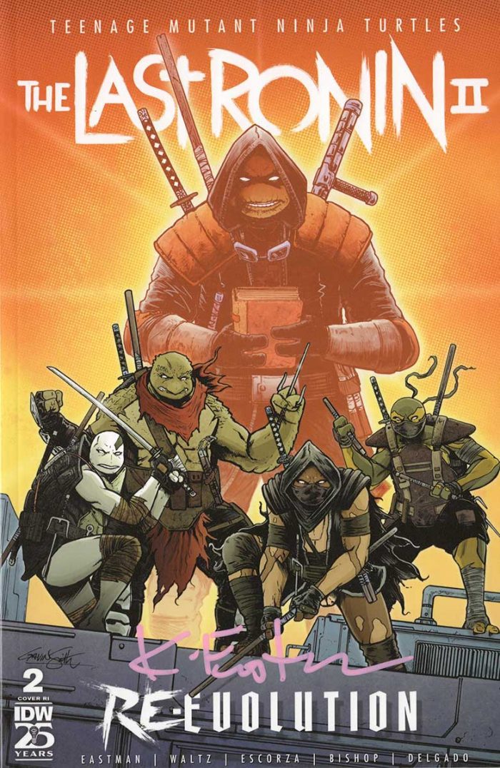 TMNT THE LAST RONIN II RE EVOLUTION #2 Cover E – Signed by Eastman