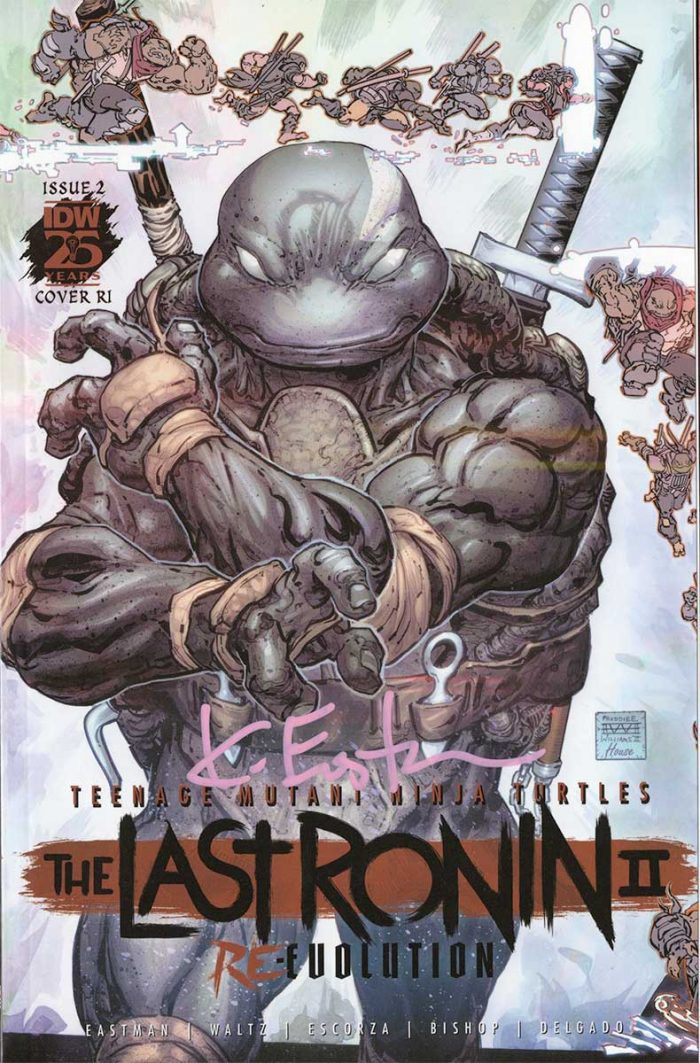 TMNT THE LAST RONIN II RE EVOLUTION #2 Cover D – Signed by Eastman