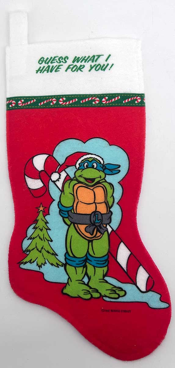 TMNT 15″ Red Stocking – Leonardo