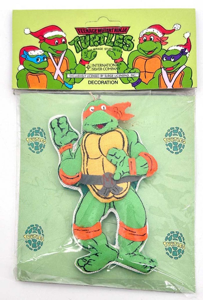 1990 Stuffed Fabric Hanging Ornament – Mikey