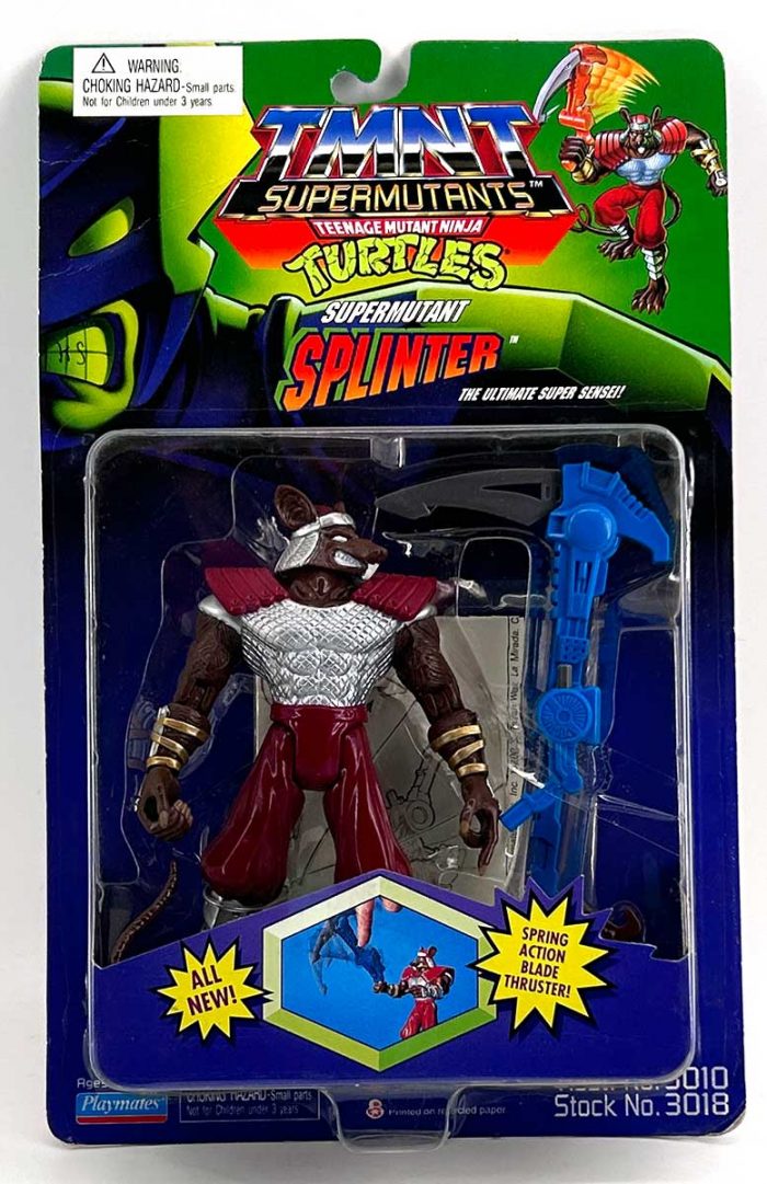 1994 Supermutant Splinter Action Figure – Eastman Personal Collection