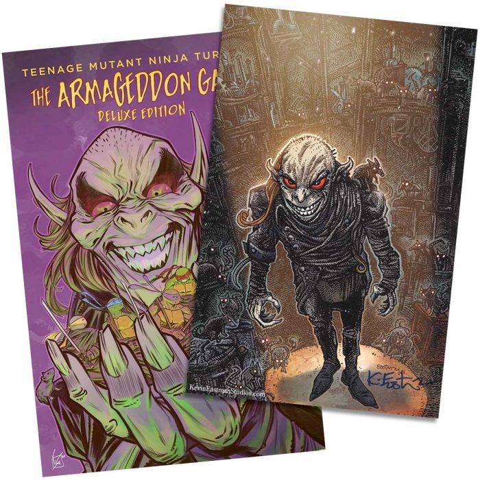 TMNT The Armageddon Game Deluxe Edition with Eastman Hand Signed Art Card and Hologram COA – Just $35