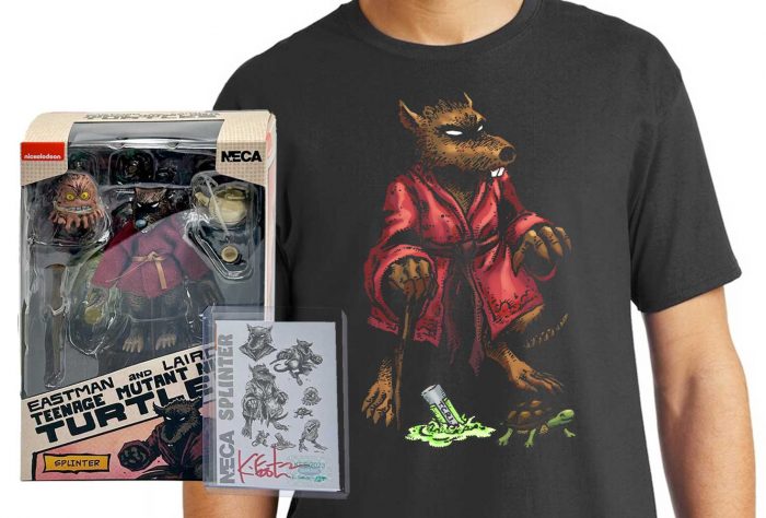 SPLINTER with Signed COA… Hologram Label and Tee Shirt Combo Pack