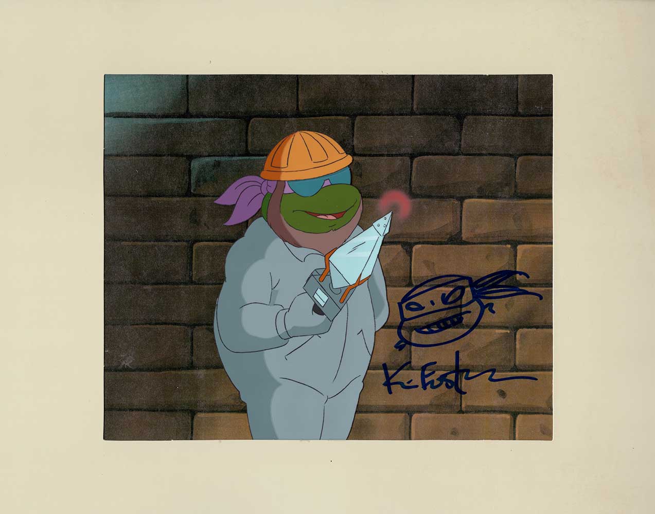 Read more about the article SIGNED – Original TMNT Animation Cels Make Ideal Gifts