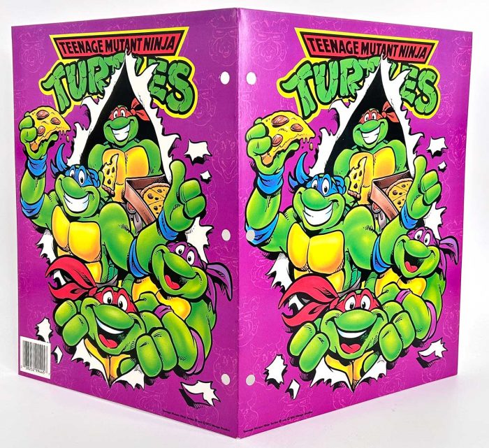 1992 TMNT Mirage Studios Notepad and Folder Set CowaBundle 3