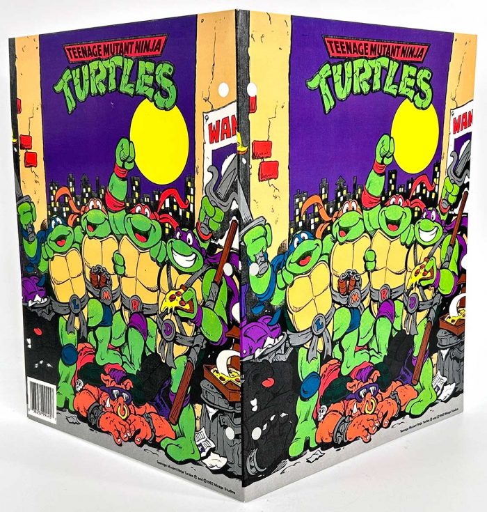 1992 TMNT Mirage Studios Notepad and Folder Set CowaBundle 2