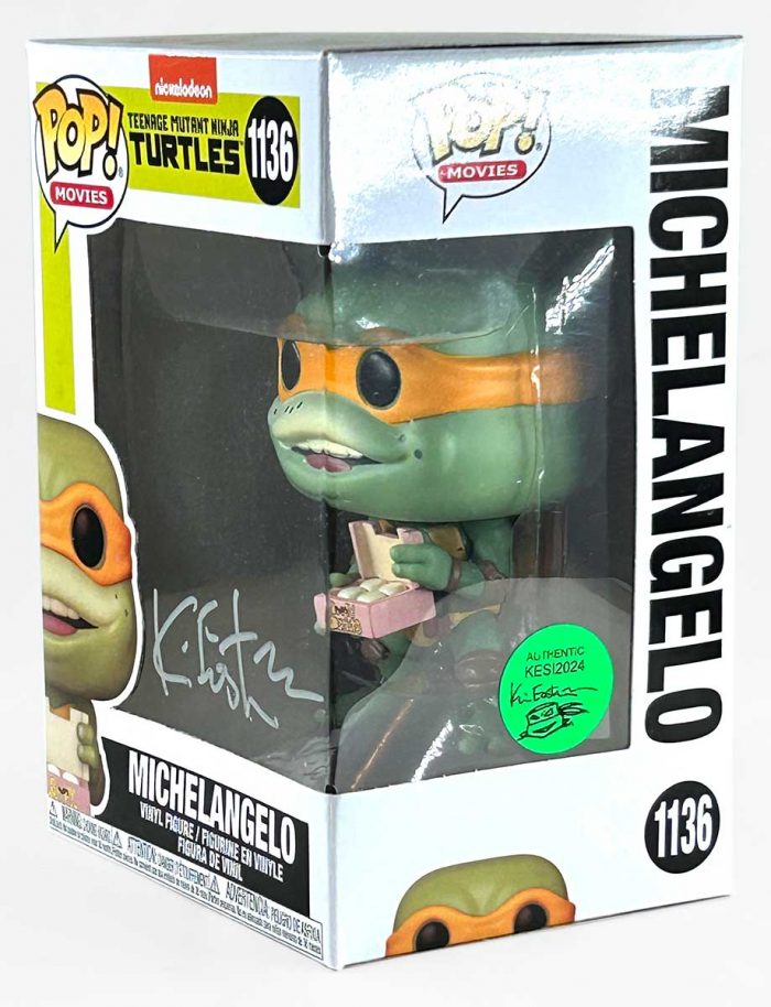 Funko Pop TMNT Exclusive Michelangelo #1136 – Signed