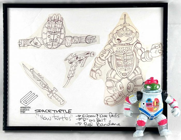 Raph the Space Cadet Original Art Design and Signed Vintage Figure