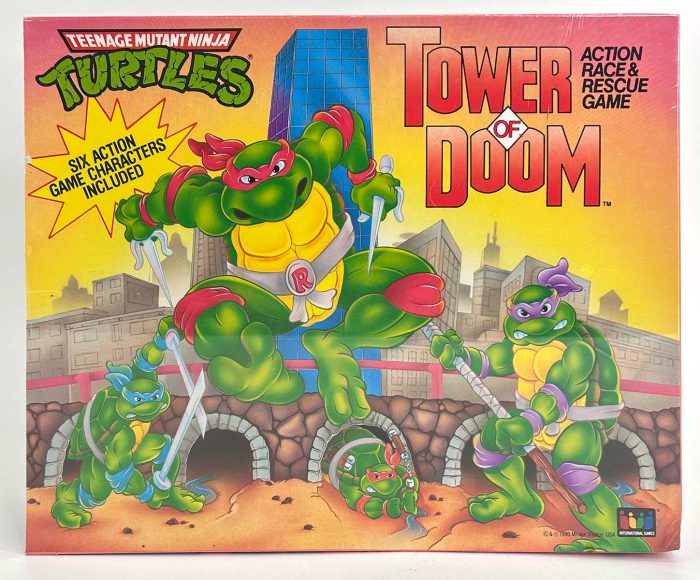 Factory Sealed 1990 Tower of Doom Action Race and Rescue Game