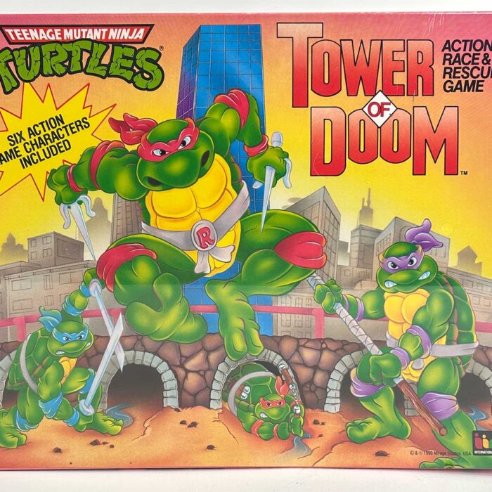 Factory Sealed 1990 Tower of Doom Action Race and Rescue Game