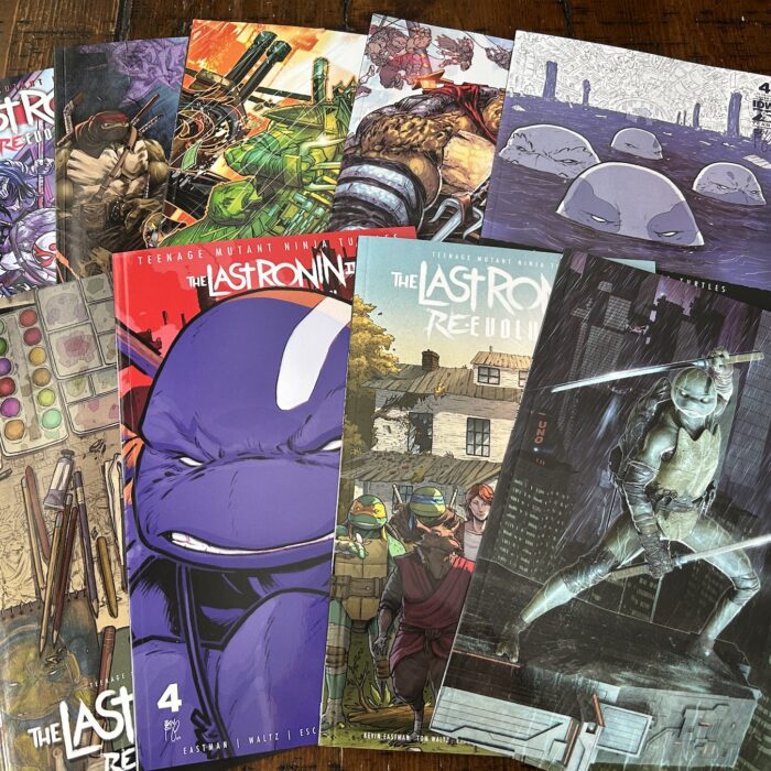 TMNT The Last Ronin II ReEvolution Book 4 thru 9 Variant Unsigned Covers Bundle JUST $55