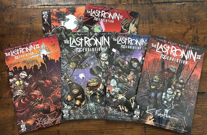 TMNT The Last Ronin II Re-Evolution Signed Covers Bundle