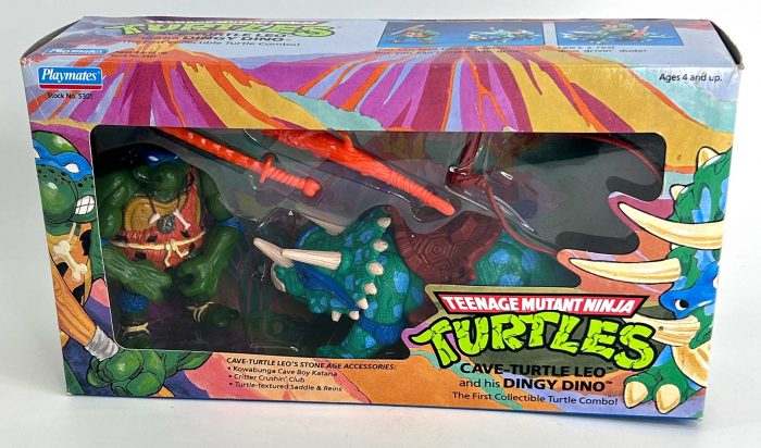 Factory Sealed Cave Turtle Leo and His Dingy Dino Playmates Collectible