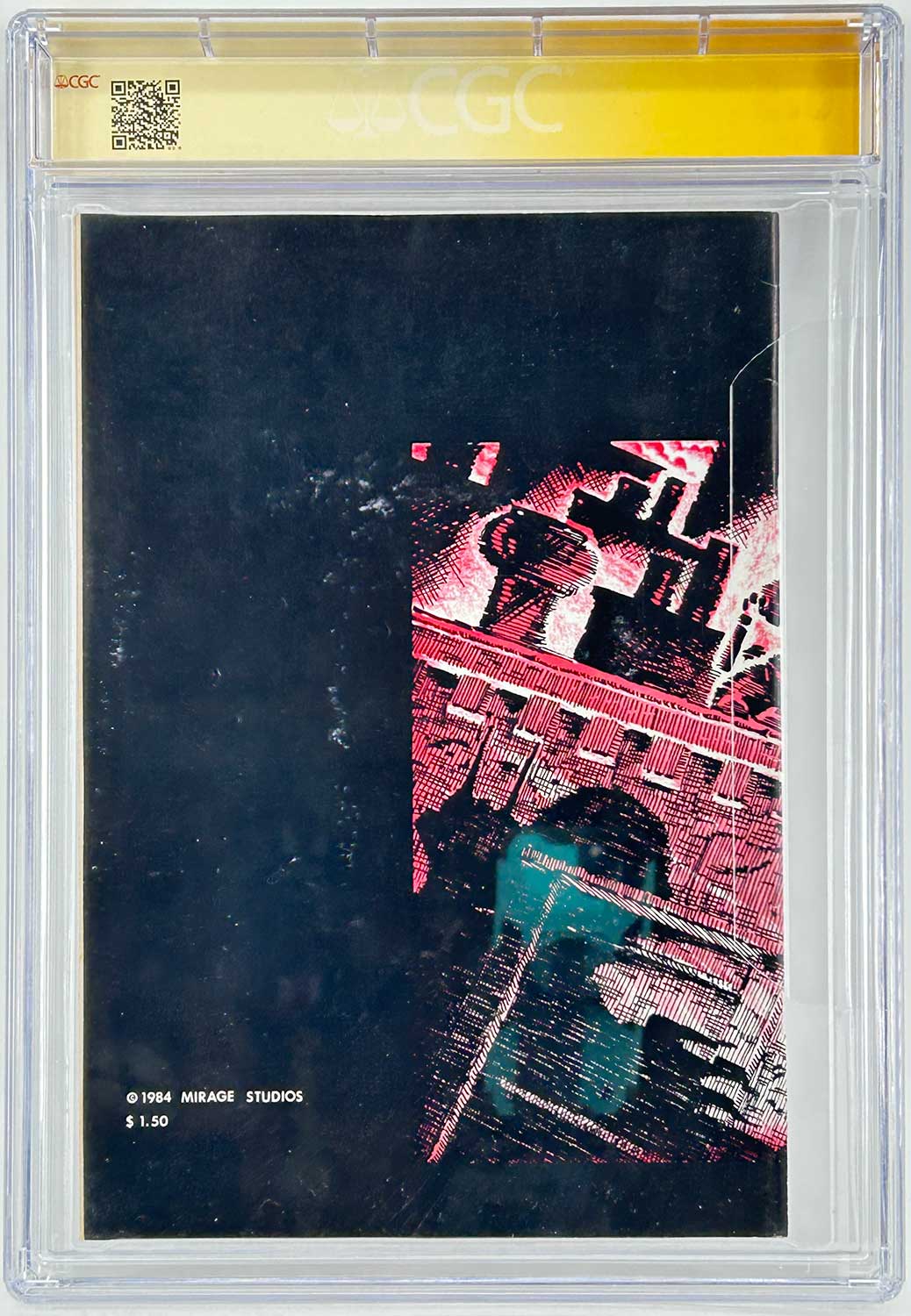 TMNT Book 1 CGC Signature Series 6.5 Signed with Remarque from his PERSONAL COLLECTION - Image 2