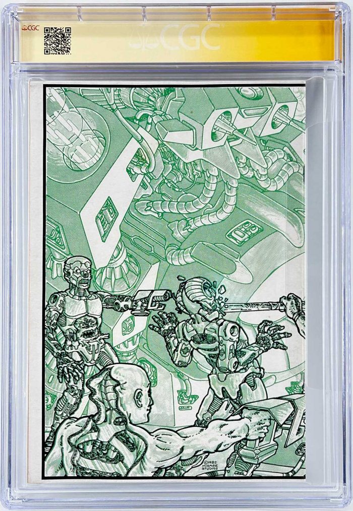 TMNT #4 CGC 8.5 1ST PRINT TMNT Mirage Studios 1985 Signature Series Signed