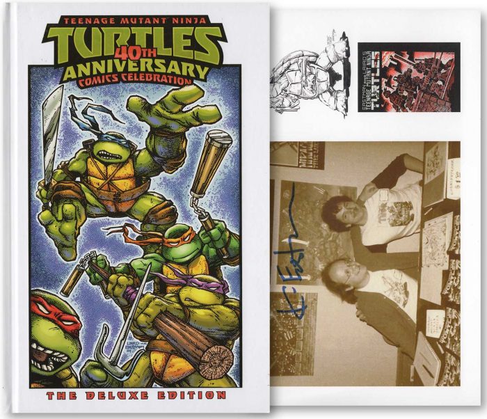 Teenage Mutant Ninja Turtles: 40th Anniversary Celebration – The Deluxe Edition with Signed Tip-In-Plate