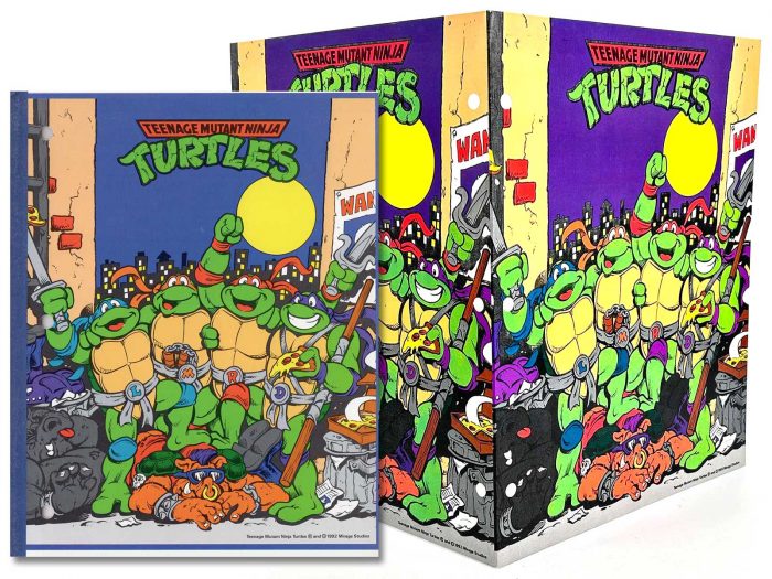 1992 TMNT Mirage Studios Notepad and Folder Set CowaBundle 2