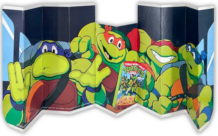 Factory Sealed 1989 TMNT Ralston Purina Cereal Advertising Car Sunshade – Back In Stock