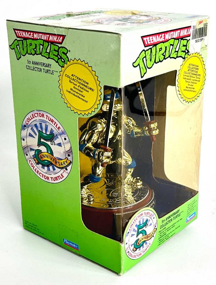 Factory Sealed Playmates 5th Anniversary Collector’s Turtles Statue