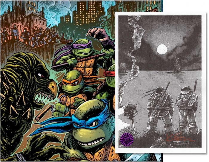 TMNT Part II: The Secret of the Ooze – Art by Kevin Eastman with Signed COA and Hologram Label