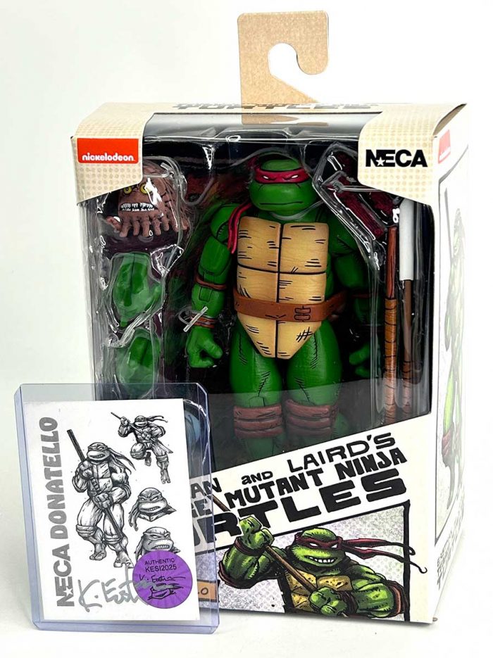 TMNT (Mirage Comics) DONATELLO  – Eastman Designed with Signed COA and Hologram Label