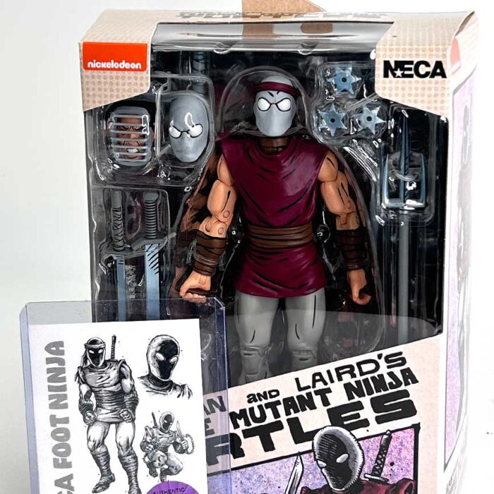 TMNT (Mirage Comics) Classic Colors Foot Ninja  – Eastman Designed with Signed COA and Hologram Label