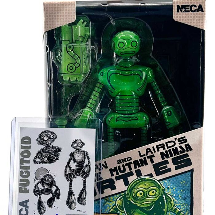 NECA TMNT (Mirage Comics) Glow In The Dark Transmat Fugitoid Eastman Designed with Signed COA and Hologram Labels