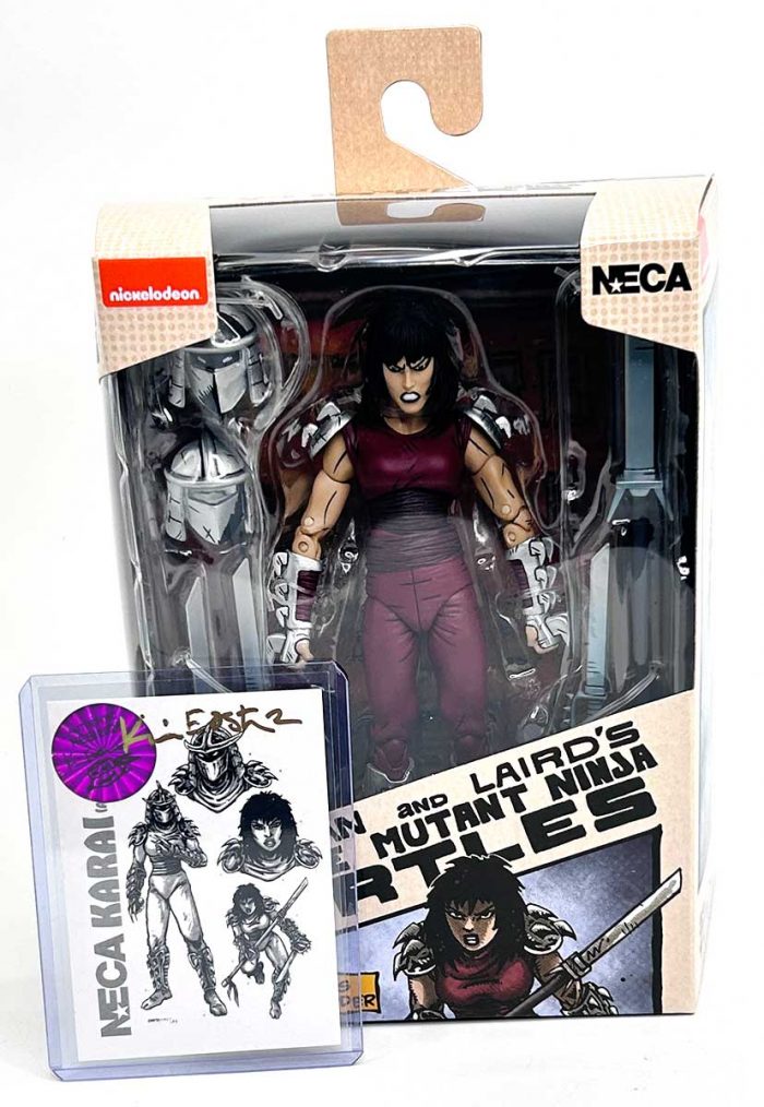 TMNT (Mirage Comics) Karai as the Shredder  – Eastman Designed with Signed COA and Hologram Label