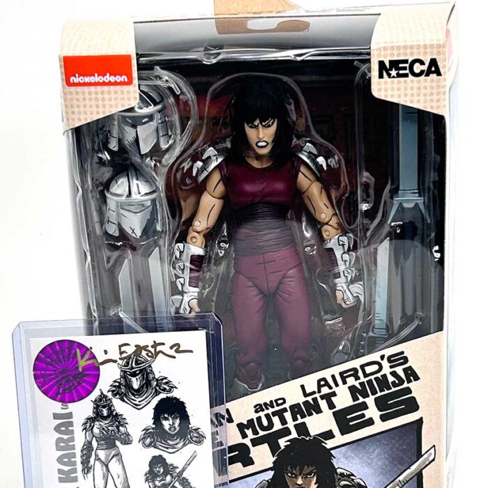 TMNT (Mirage Comics) Karai as the Shredder  – Eastman Designed with Signed COA and Hologram Label