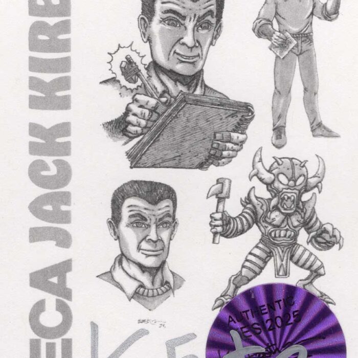 TMNT (Mirage Comics) KIRBY  – Eastman Designed with Signed COA and Hologram Label