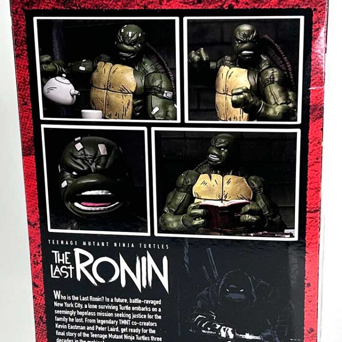 TMNT NECA The Last Ronin (Battle Damaged) Eastman Headsketch and Exclusive COA