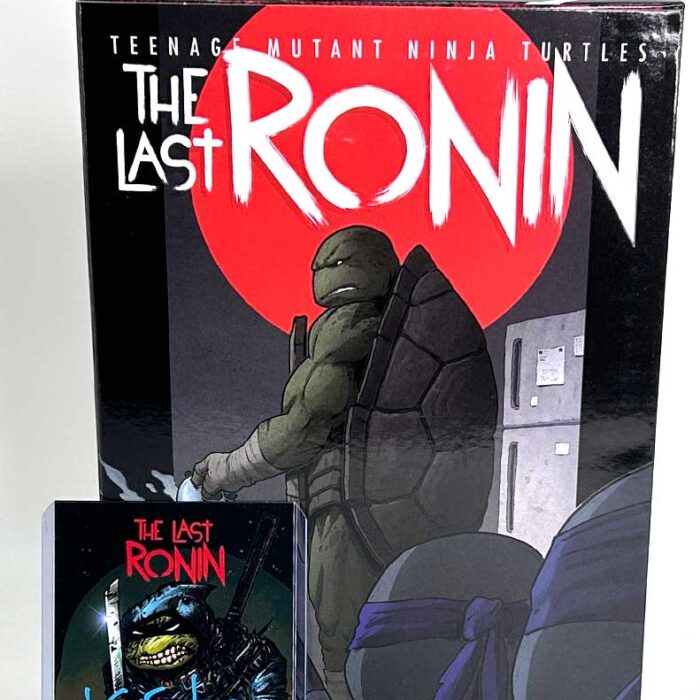 TMNT NECA The Last Ronin (Battle Damaged) with Signed COA and Hologram Label