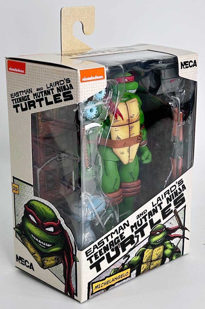 TMNT (Mirage Comics) MICHELANGELO  – Eastman Designed with Signed COA and Hologram Label