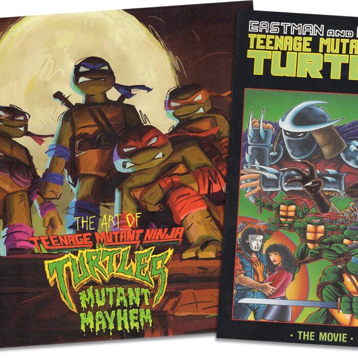 Shellebrating 35 Years of TMNT Movies with stunning Signed Hardcover and Vintage 1990 Movie Adaptation