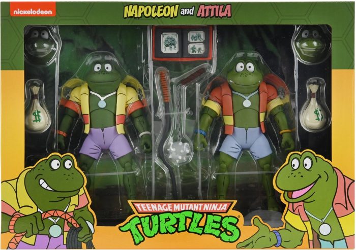 NECA TMNT Napoleon and Attila – Slightly Dinged and Dented