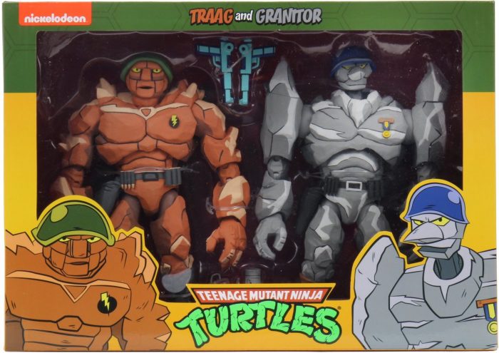 NECA TMNT Traag and Granitor – Slightly Dinged and Dented