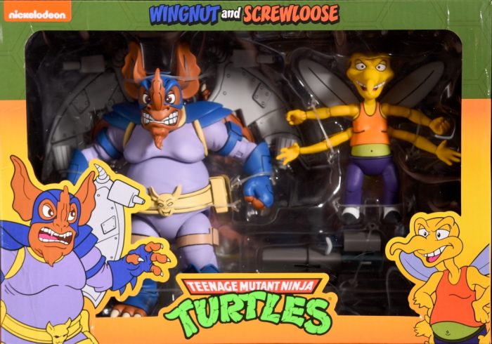 NECA TMNT Wingnut and Screwloose – Slightly Dinged and Dented